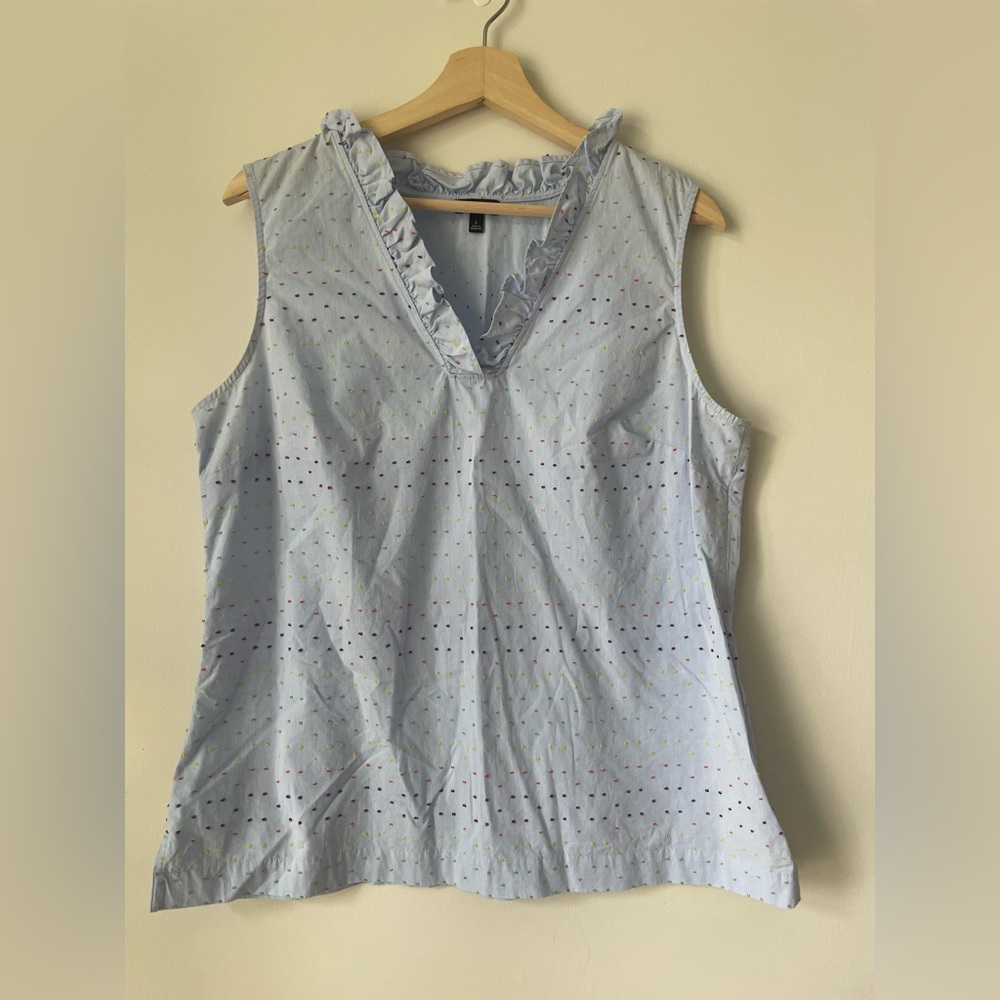 Talbots Pale Blue Top